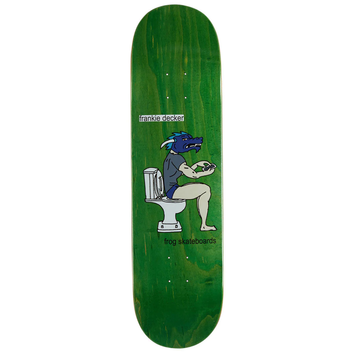 Frog Locked In Frankie Decker Skateboard Deck - 8.50"