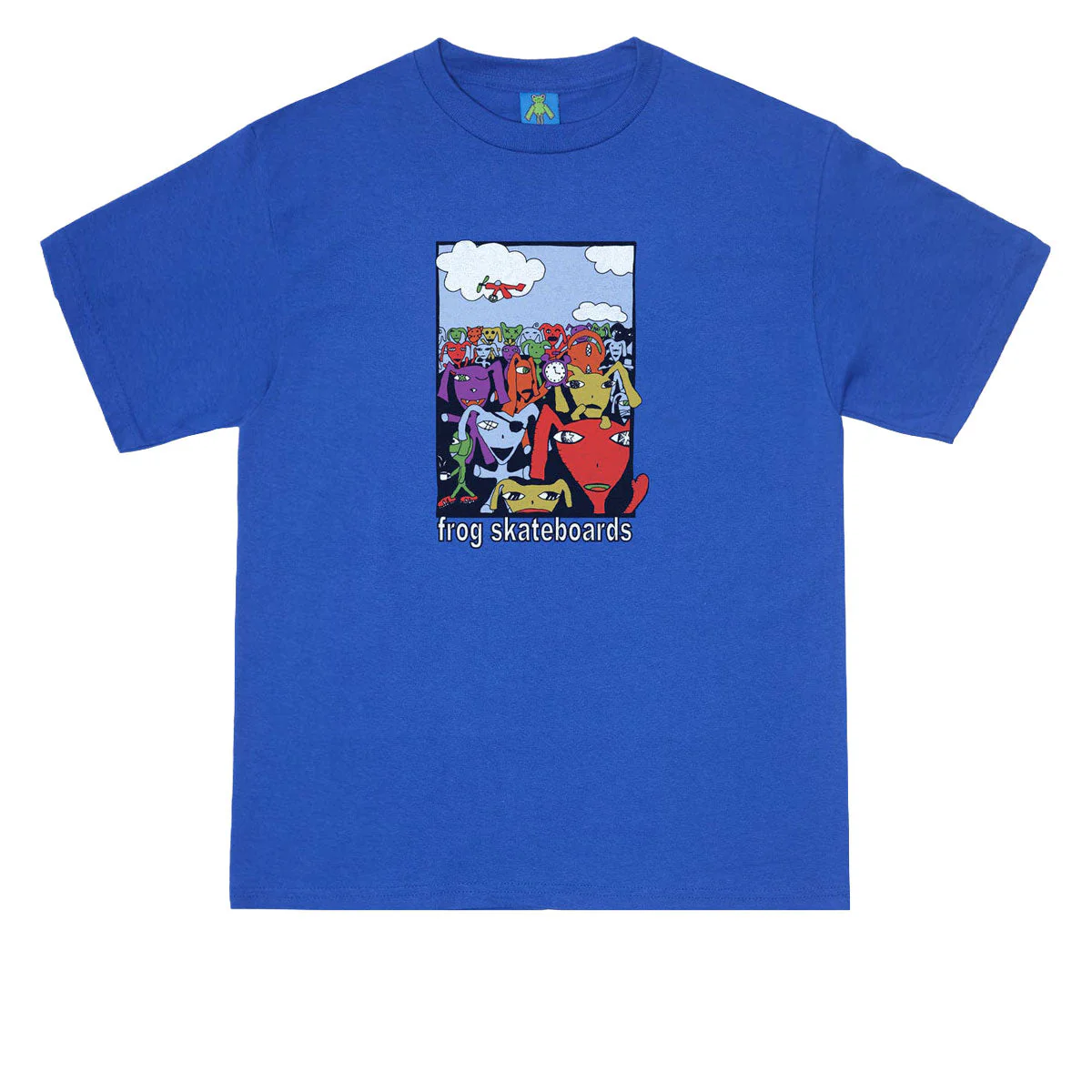 Frog Party Monster T-Shirt - Royal Blue