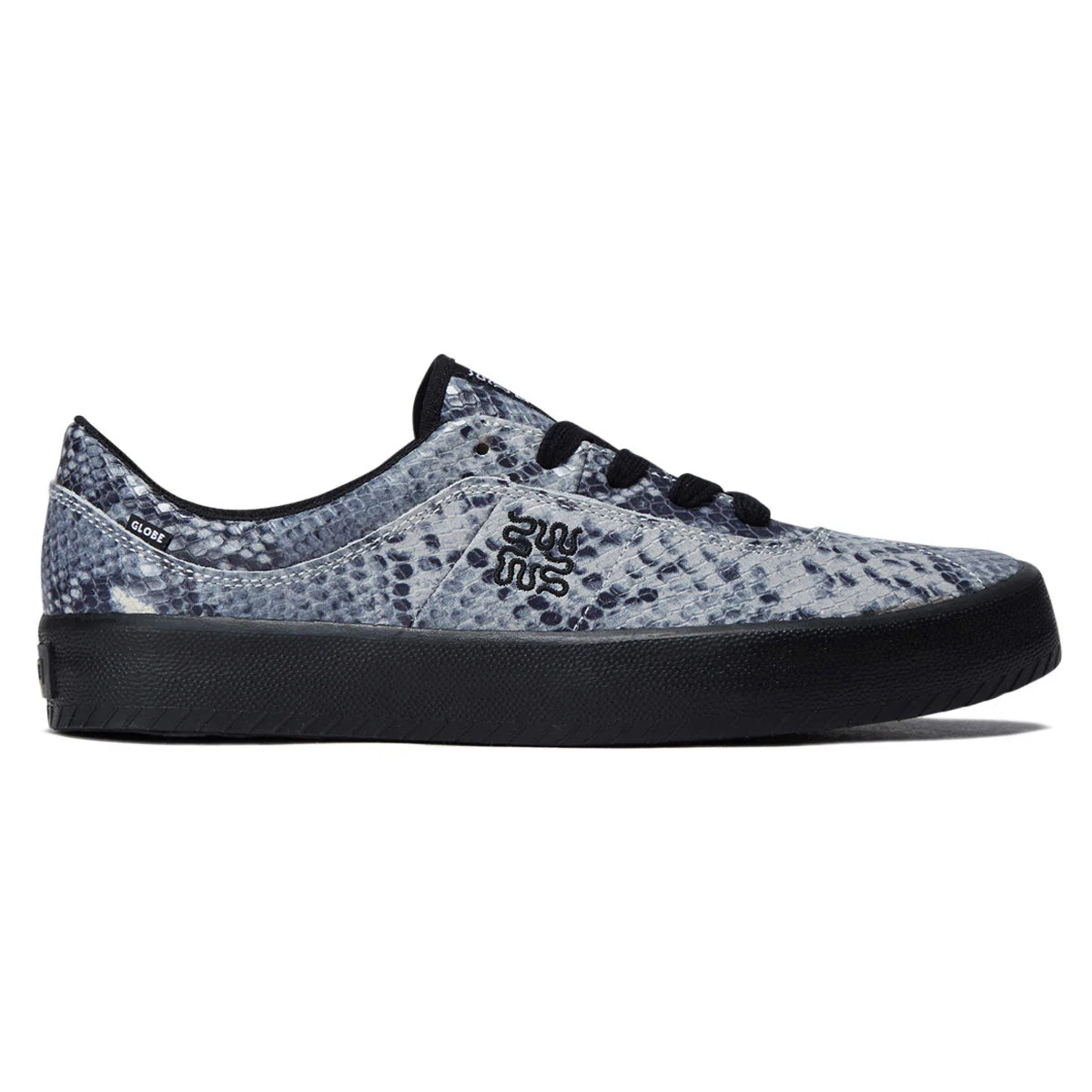 Globe Melbek Shoes - Wasted Talent Black/Snake