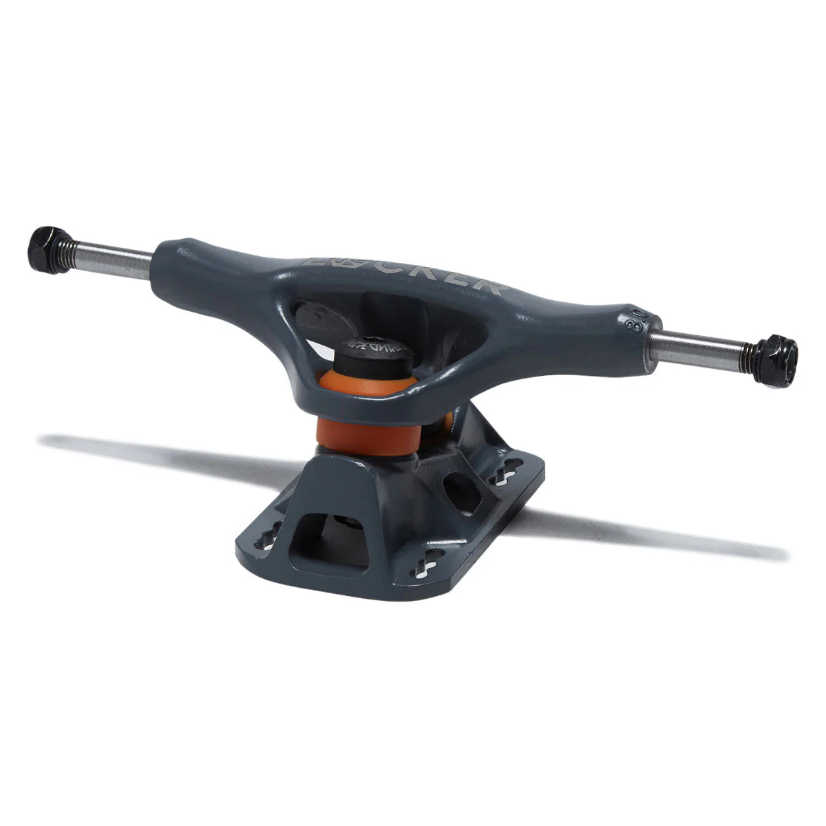 Grind King Locker Skateboard Trucks - Battleship Grey - 8.00" - Image 2