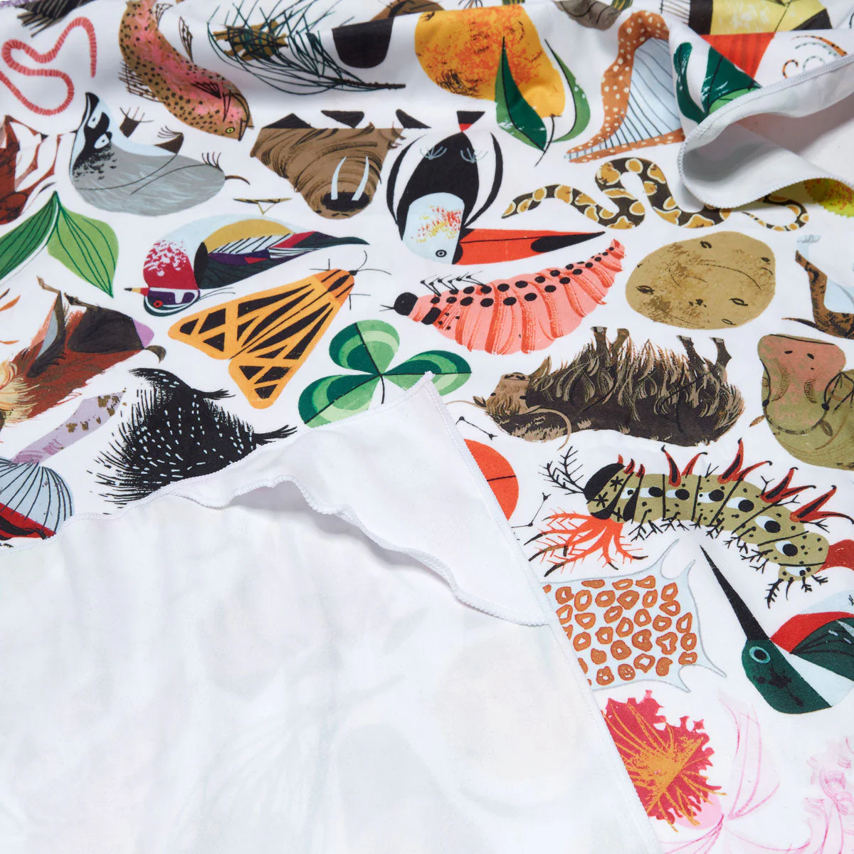 Habitat Charley Harper Tree Of Life Yoga Towel - Multi - Image 3