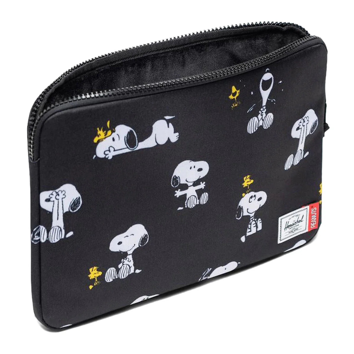 Herschel Supply x Peanuts Anchor 14" Inch Laptop Sleeve - Snoopy And Woodstock Black - Image 3