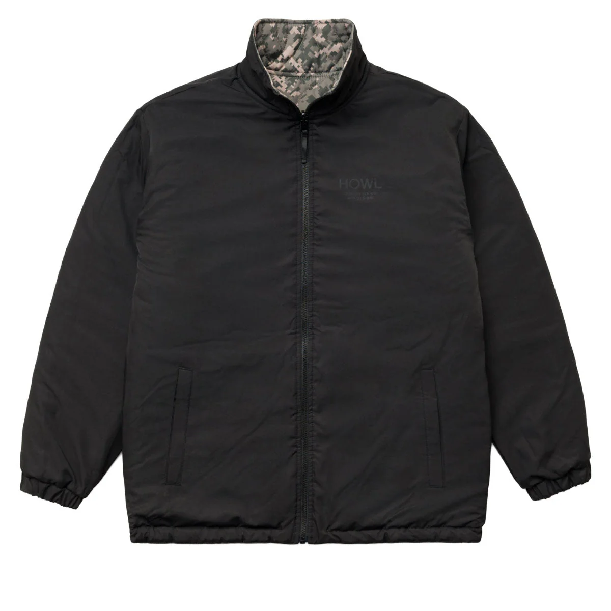 Howl Reversible Jacket - Black/Camo - Image 2