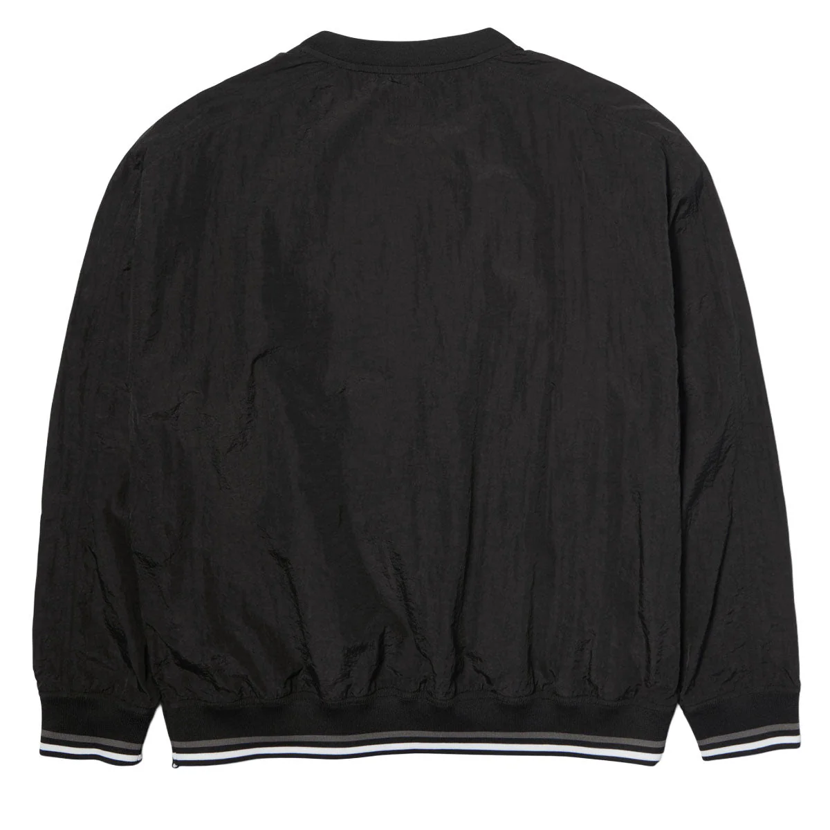 HUF 89 Pullover Long Sleeve Wind Shirt - Black - Image 2