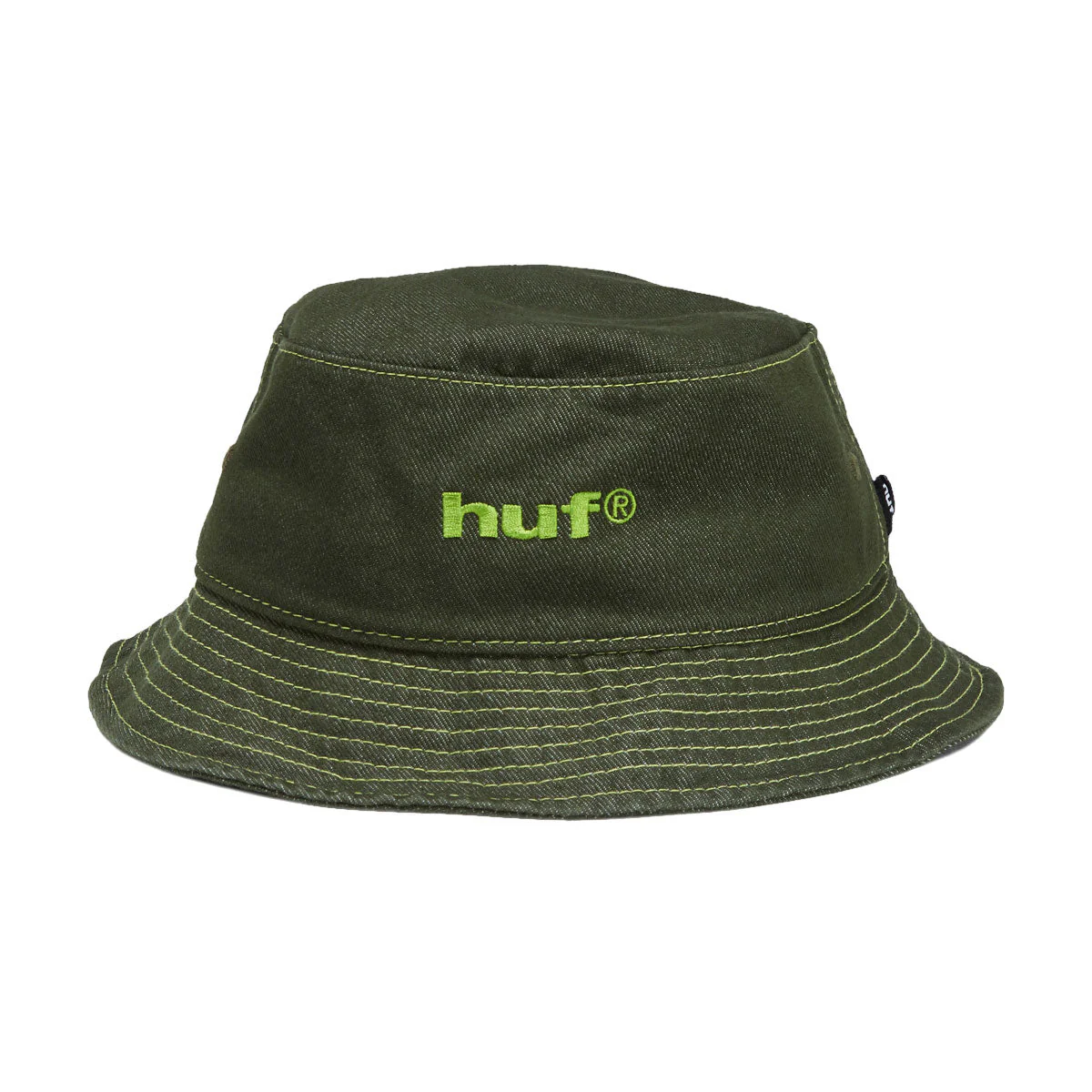 HUF Cassel Bucket Hat - Green - Image 5