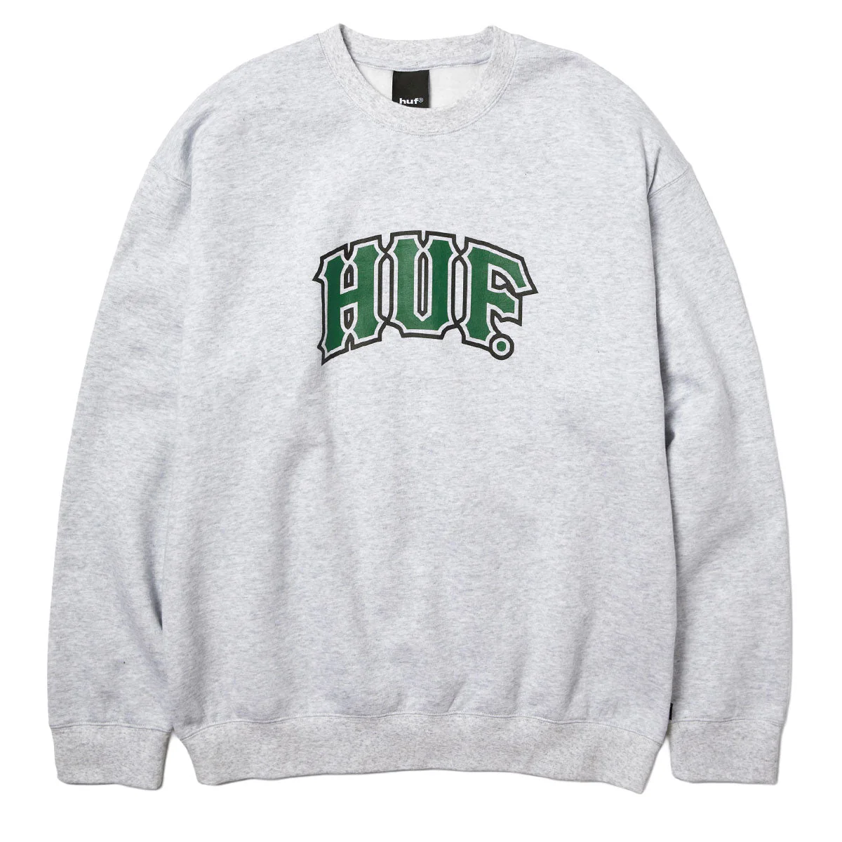 HUF Classic Arch Sweatshirt - Heather Grey