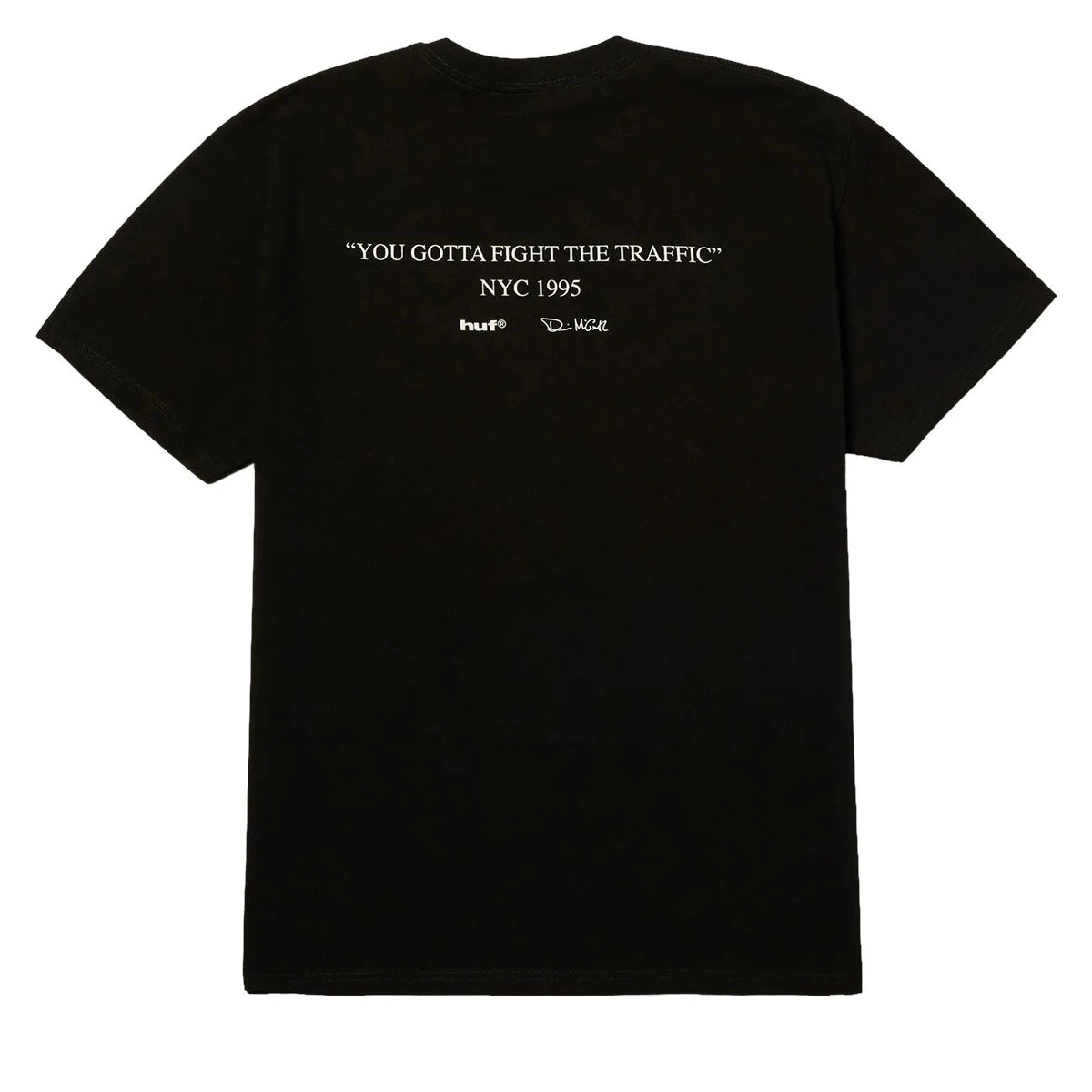 HUF Fight The Traffic T-Shirt - Black - Image 2