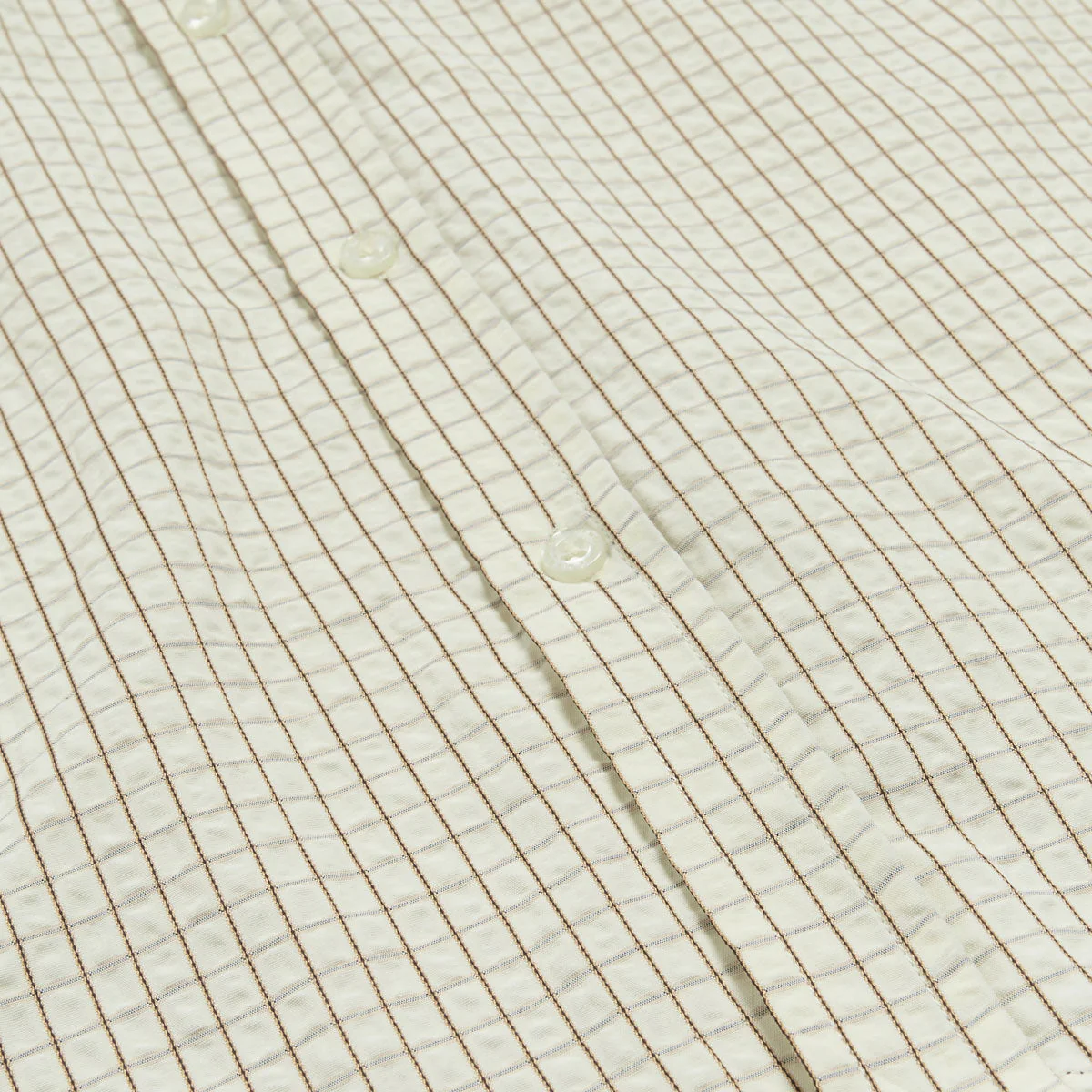 HUF Stuck On You Plaid Shirt - Natural - Image 5