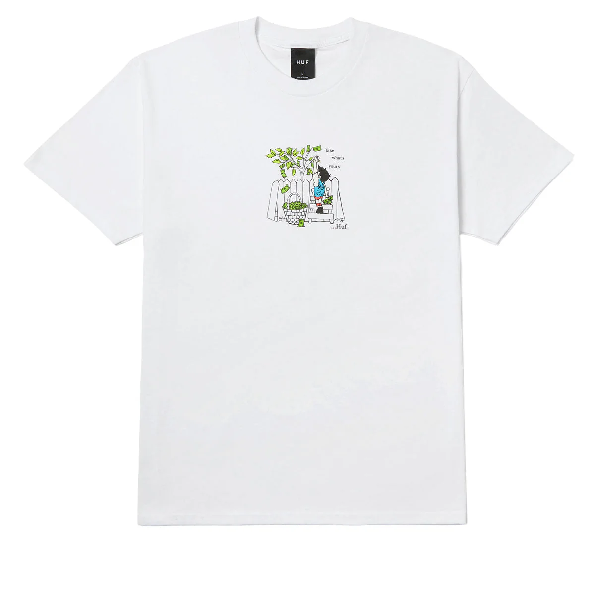 HUF Take Yours T-Shirt - White