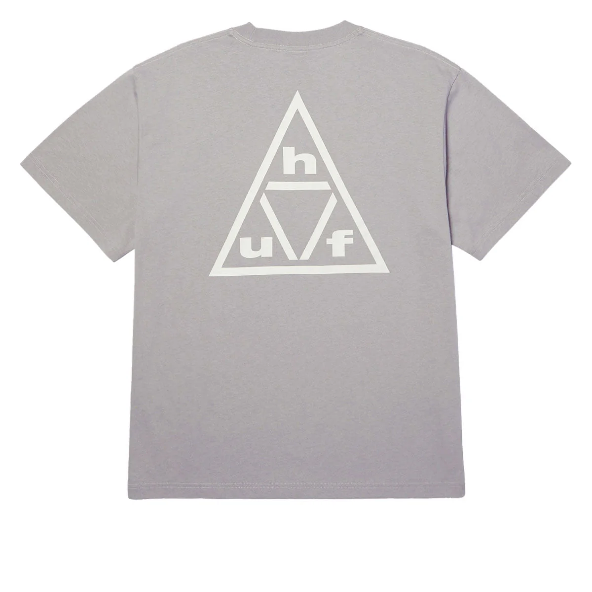 HUF Triple Triangle T-Shirt - Lilac Chalk/White - Image 2