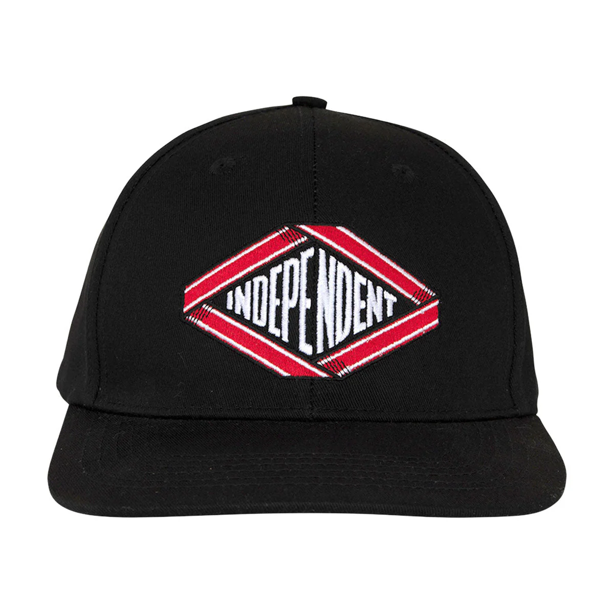 Independent Scroll 2 Snapback Hat - Black - Image 2