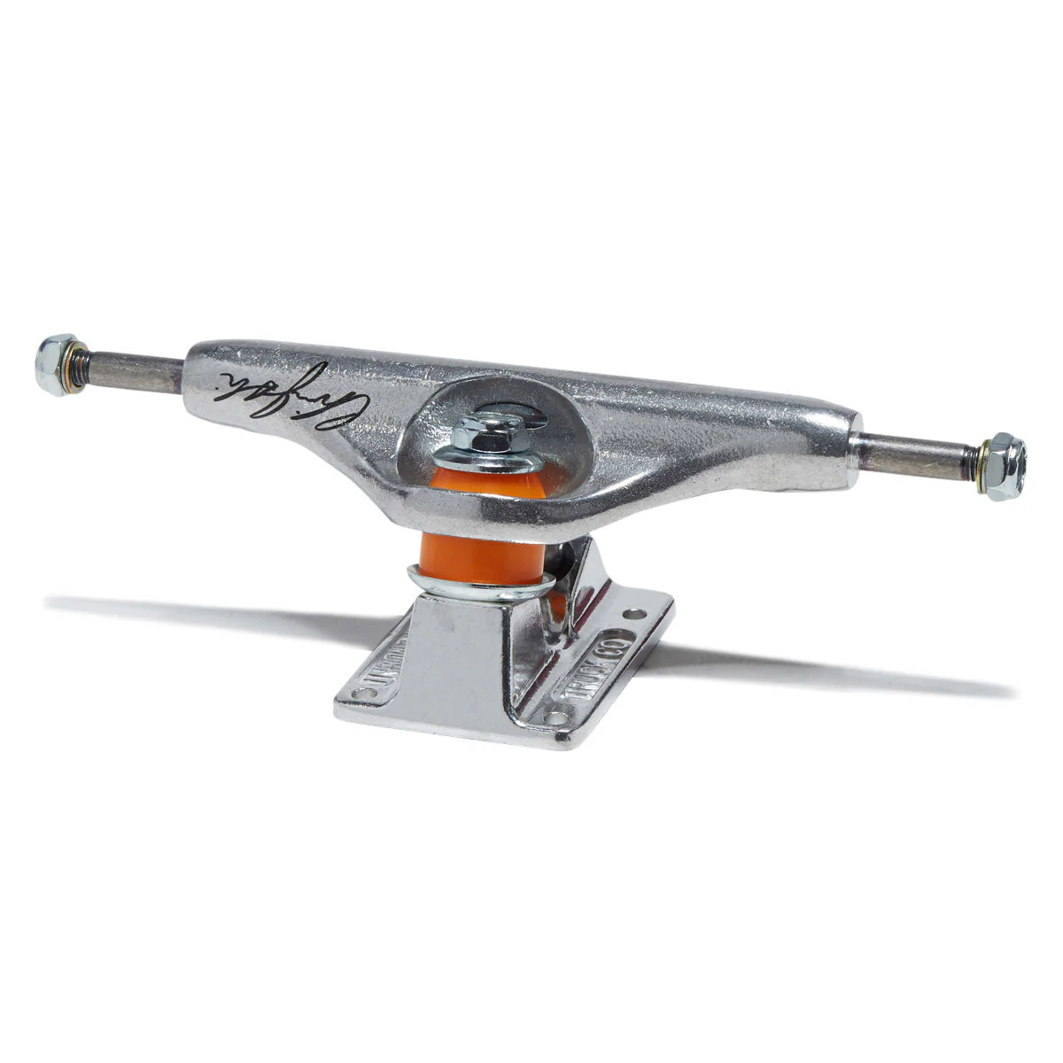 Independent Stage 11 Forged Titanium Chris Joslin Sticker Slap Pro Skateboard Trucks - Polished Silver - 149mm - Image 2