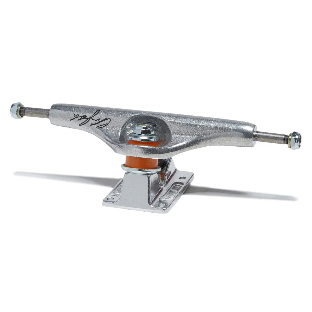 Independent Stage 11 Forged Titanium Chris Joslin Sticker Slap Pro Skateboard Trucks - Polished Silver - 169mm - Image 2