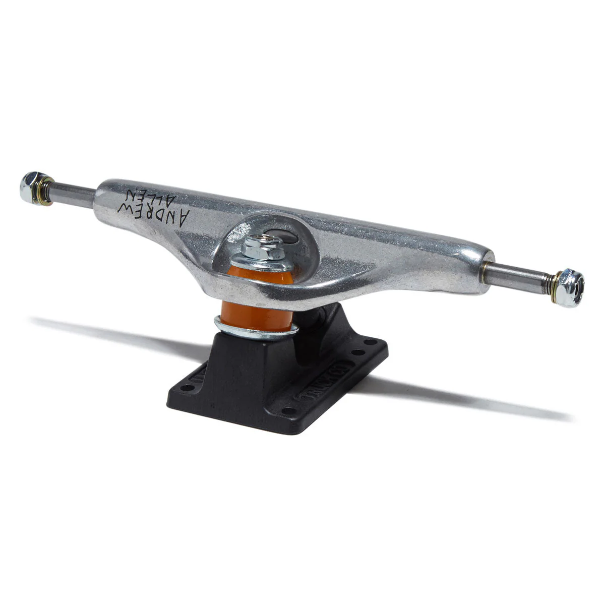 Independent Stage 11 Hollow Andrew Allen Pro Skateboard Trucks - Silver/Black - 144mm - Image 2
