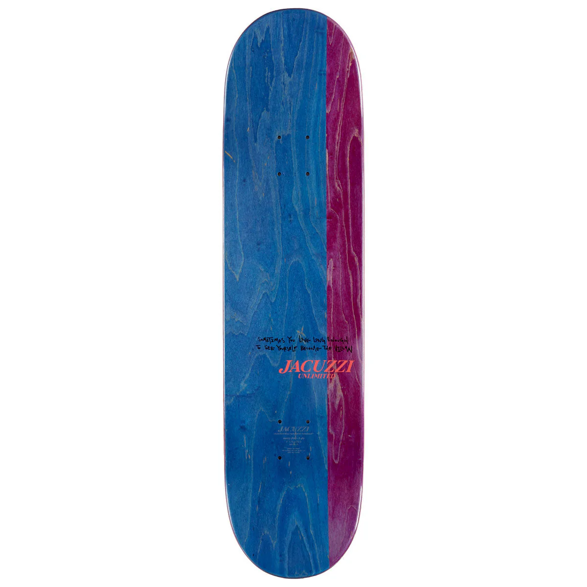 Jacuzzi Unlimited Work Horse EX7 Skateboard Deck - 8.50" - Image 2