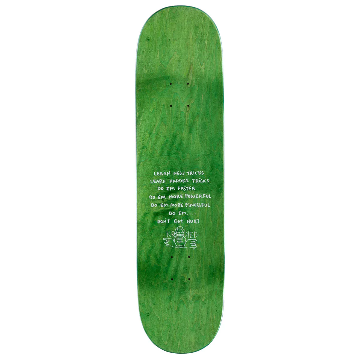 Krooked Manderson Stack Skateboard Complete - 8.38" - Image 2