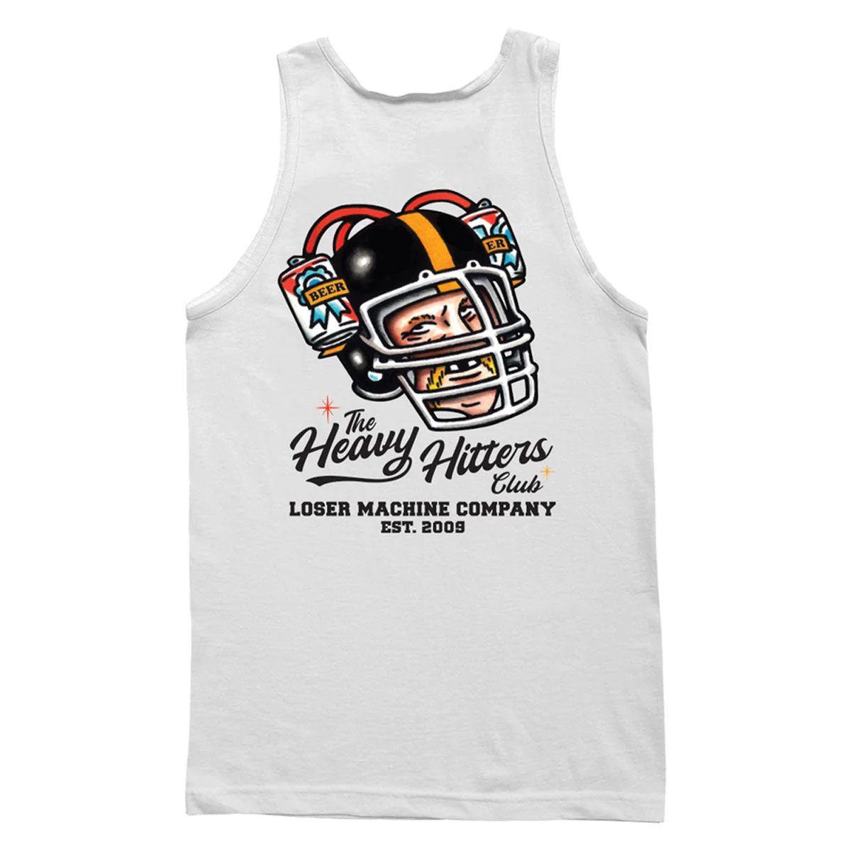 Loser Machine Beer Bruiser Tank Top - White