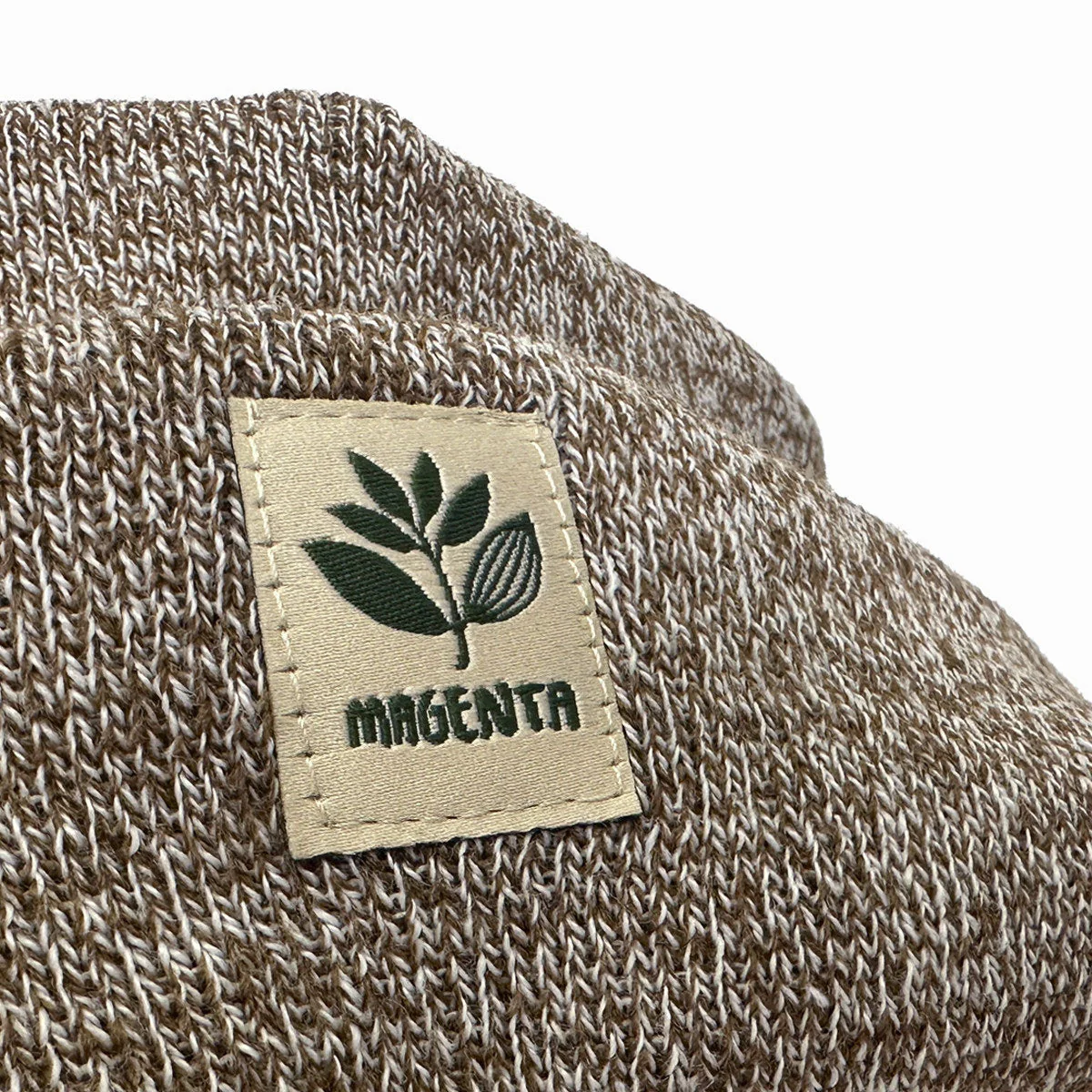 Magenta Fam Beanie - Heather Oatmeal - Image 2