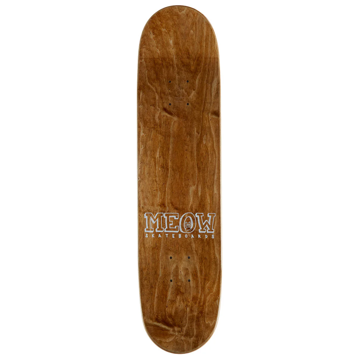 Meow Logo Skateboard Complete - Teal - 7.75" - Image 2
