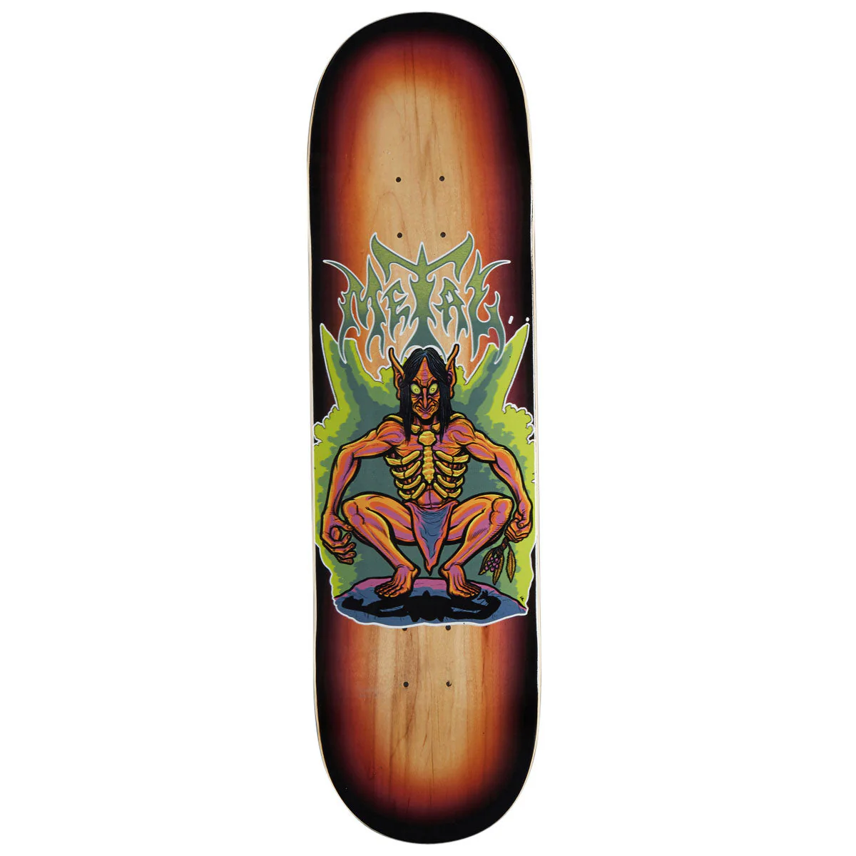 Metal Wegamus Skateboard Deck - 8.50"