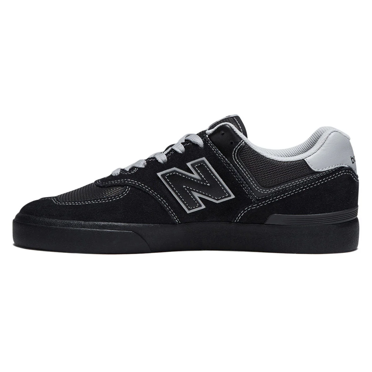 New Balance 574 Vulc Wide Shoes - Black/Black - Image 2