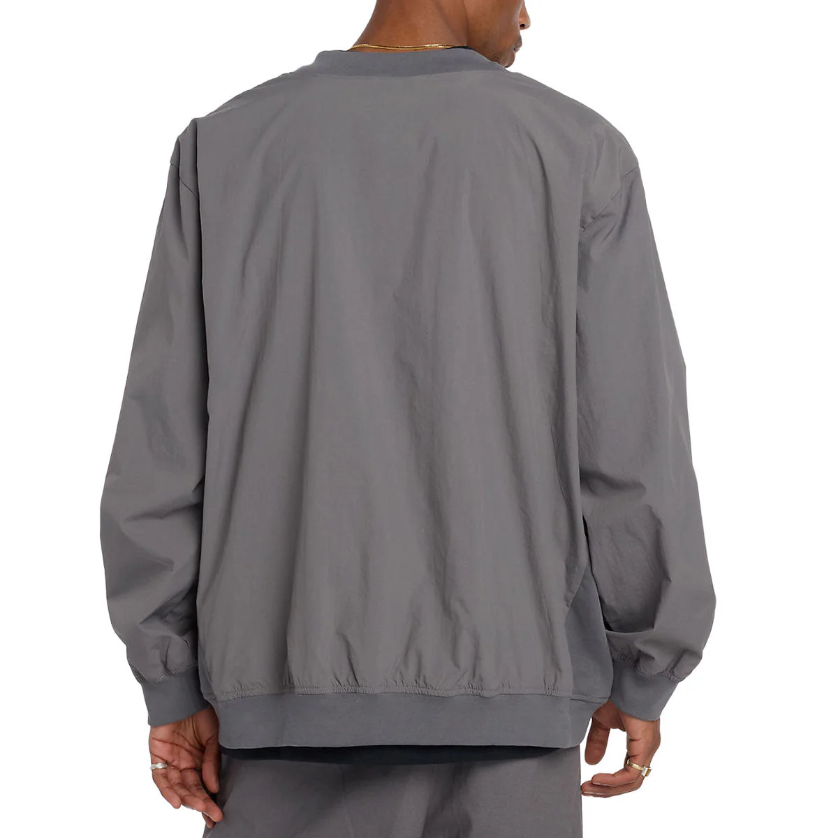 New Balance Numeric Woven Crew Sweatshirt - Castlerock - Image 2