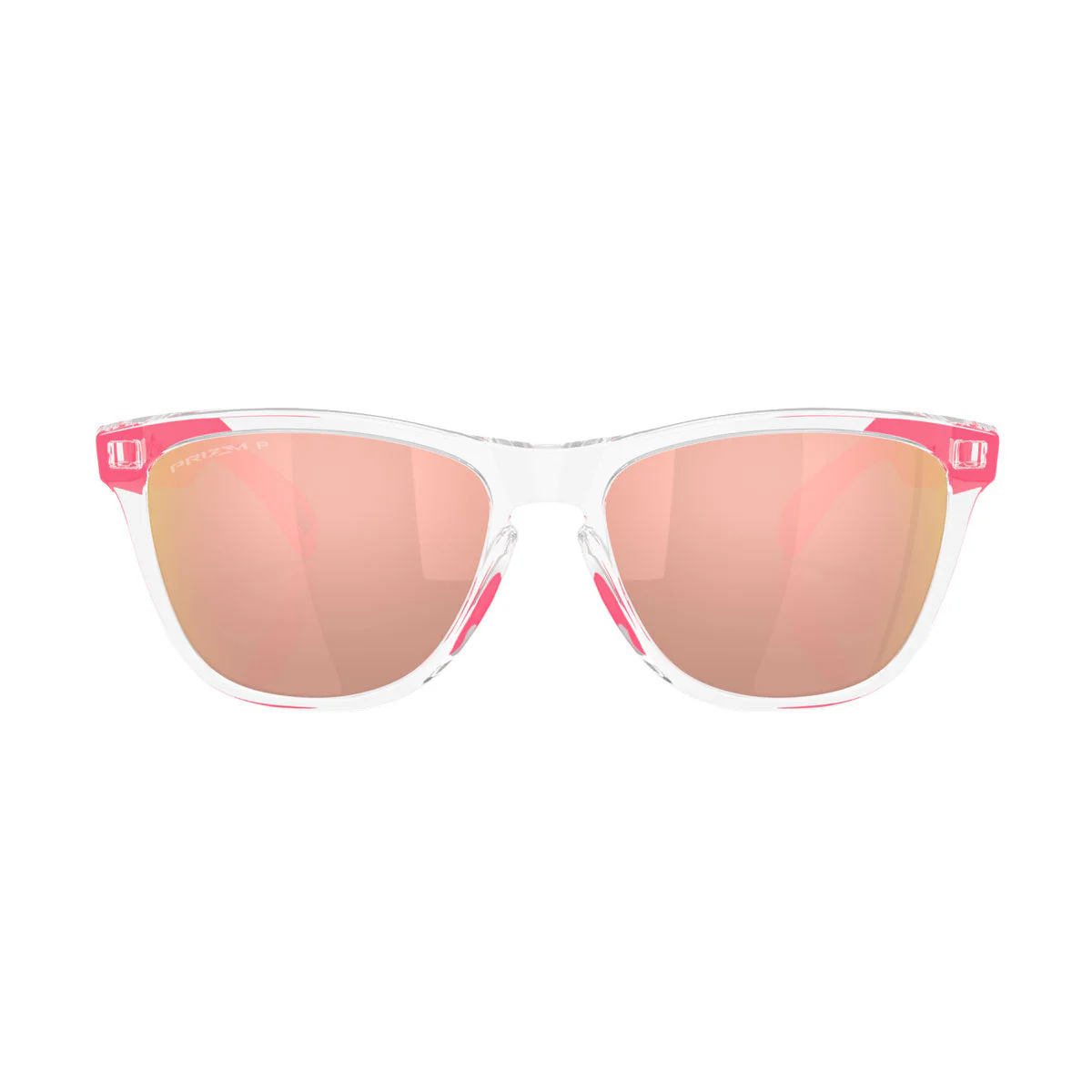 Oakley Frogskins Sunglasses - Clear/PRIZM Rose Gold Lens