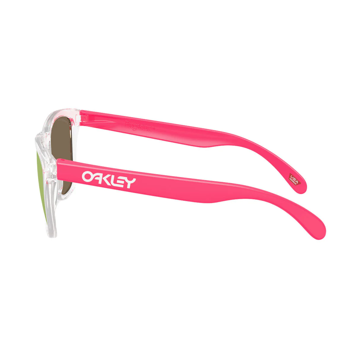 Oakley Frogskins Sunglasses - Clear/PRIZM Rose Gold Lens - Image 3