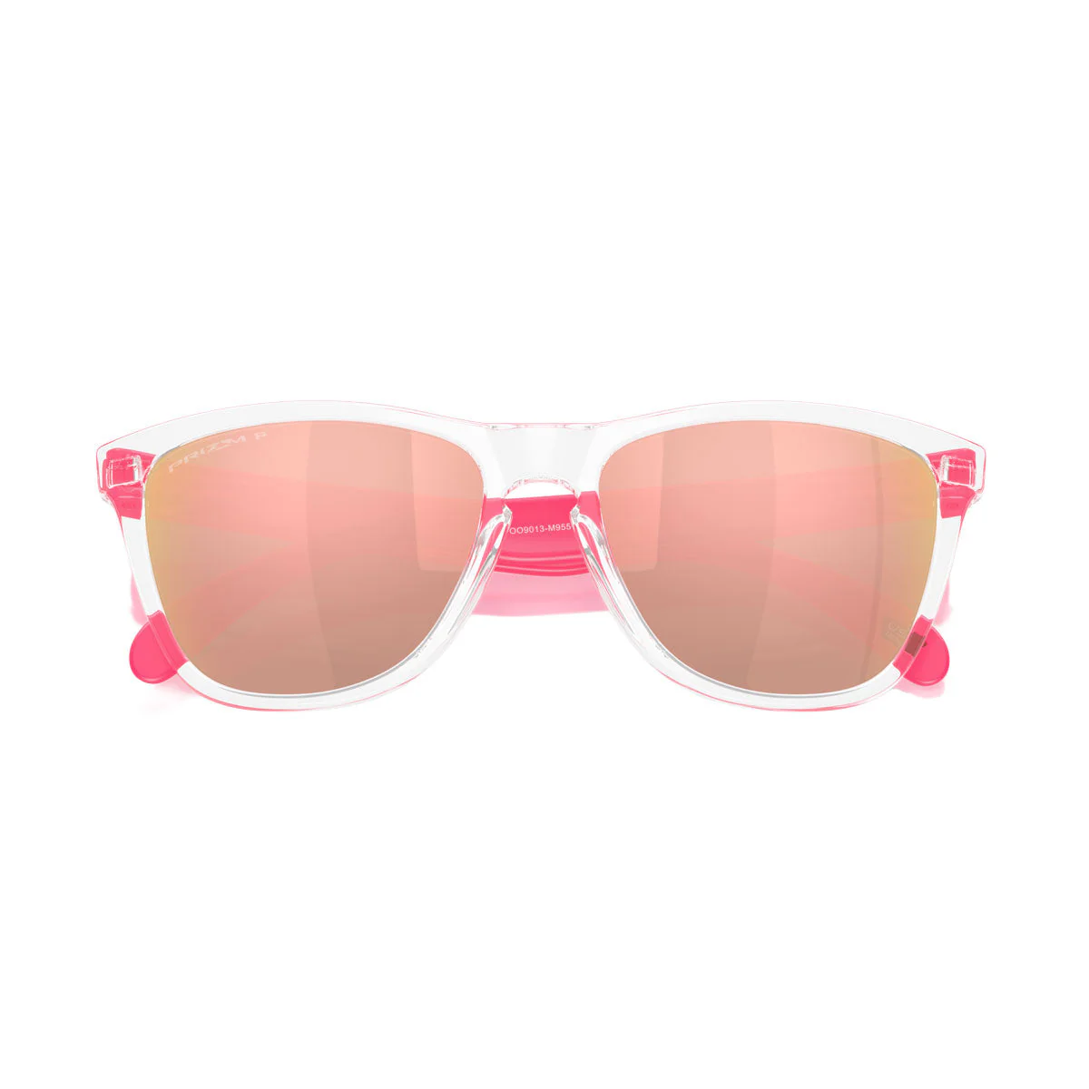 Oakley Frogskins Sunglasses - Clear/PRIZM Rose Gold Lens - Image 4