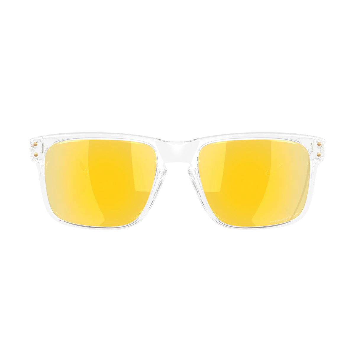 Oakley Holbrook Sunglasses - Clear/PRIZM 24k Polarized Lens