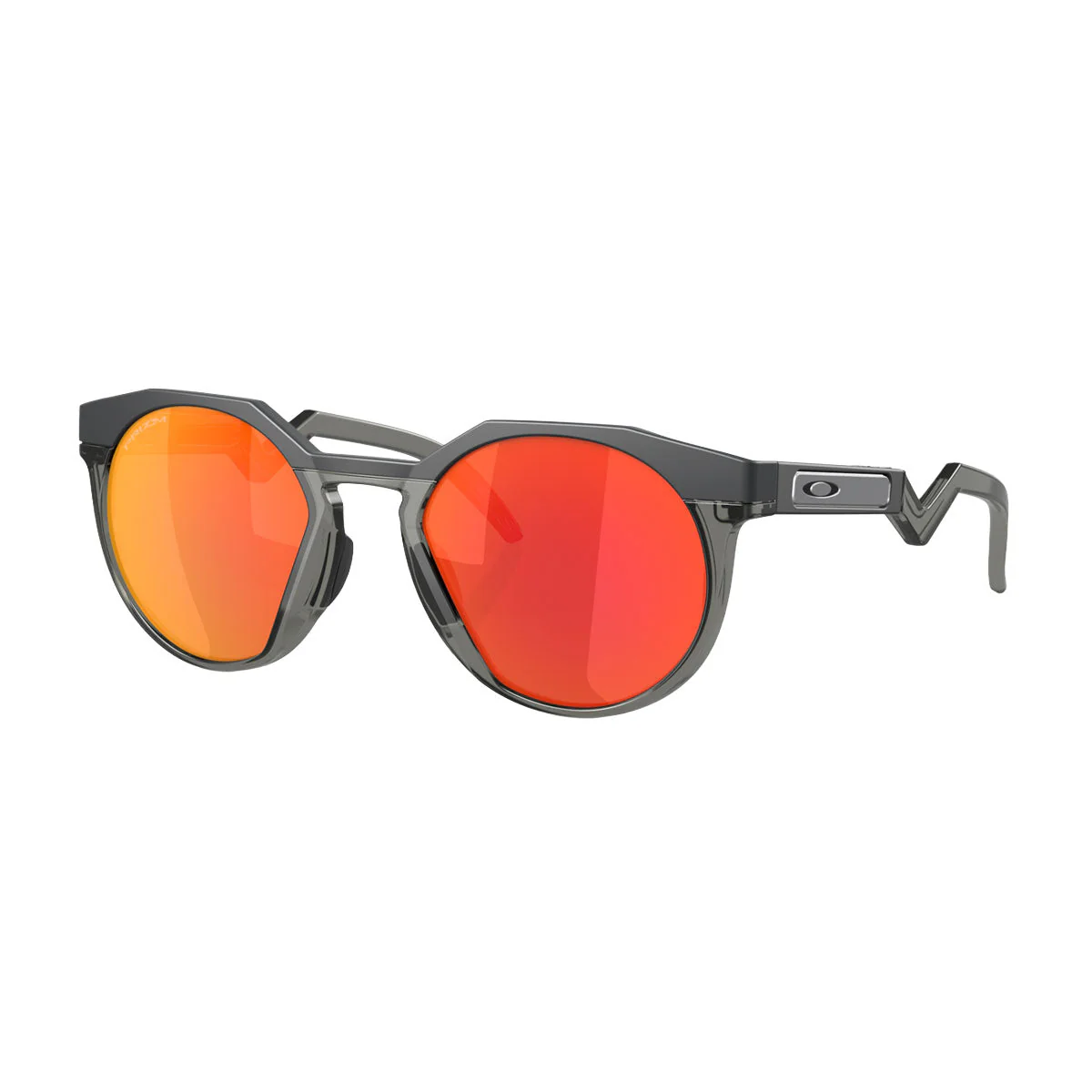 Oakley HSTN Sunglasses - Matte Carbon/PRIZM Ruby Lens