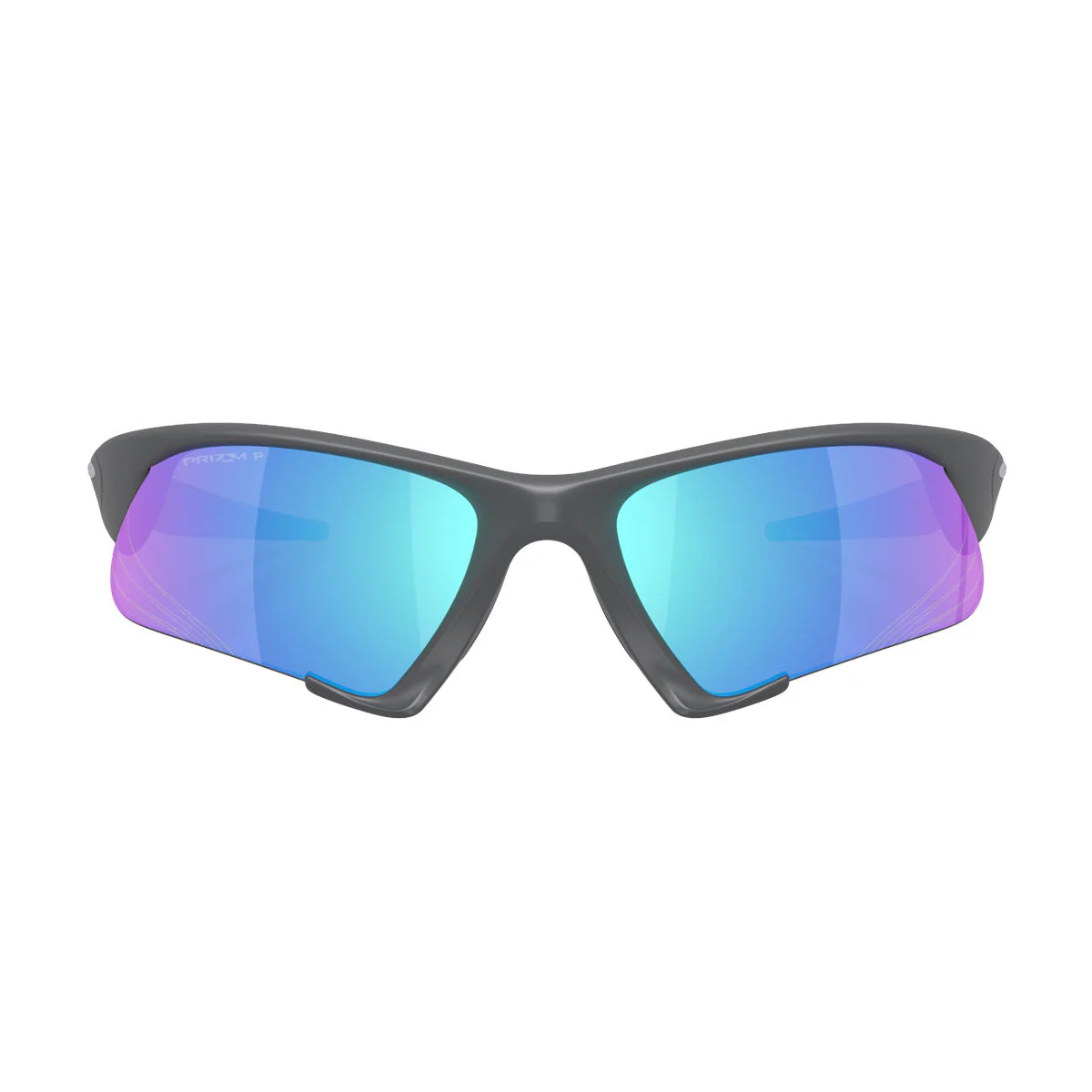 Oakley Suture Jacket Sunglasses - Matte Carbon/PRIZM Sapphire Polarized Lens