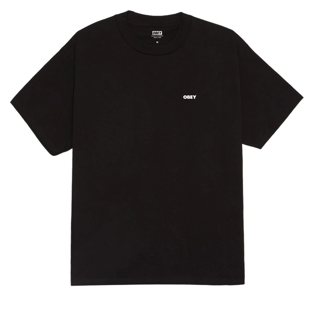 Obey Chalky Icon T-Shirt - Black - Image 2