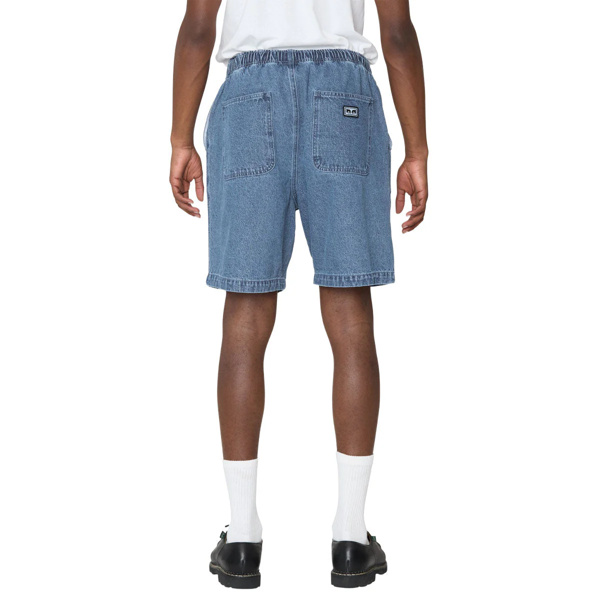 Obey Easy Denim Shorts - Light Indigo - Image 5