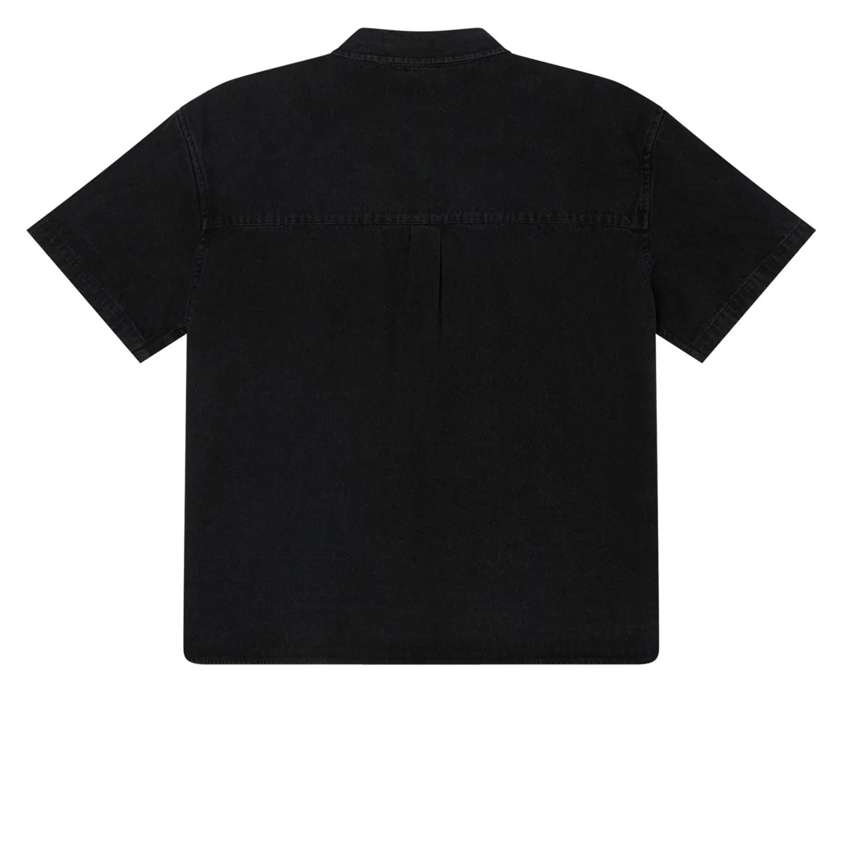 Obey Owens Denim Shirt - Faded Black - Image 2