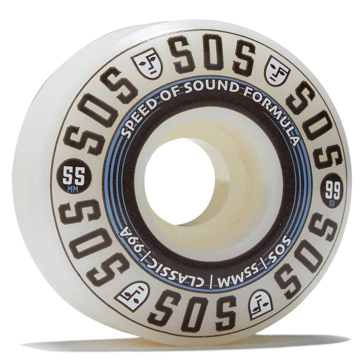 Opera SOS Express Classic 99a Skateboard Wheels - White - 55mm