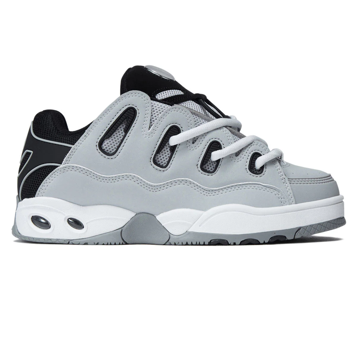 Osiris D3 OG Shoes - Grey/Black/White