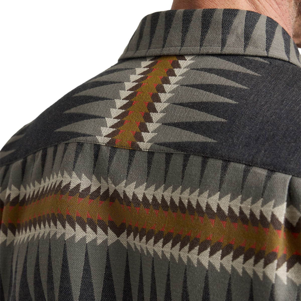 Pendleton Marshall Chamois Long Sleeve Shirt - Sawtooth Charcoal - Image 4