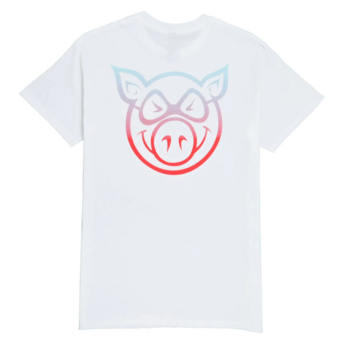 Pig Head Fade T-Shirt - White - Image 2