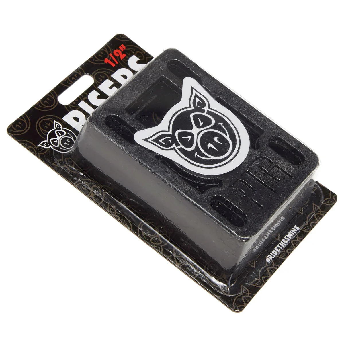 Pig Piles Hard Risers - Black - 1/2"