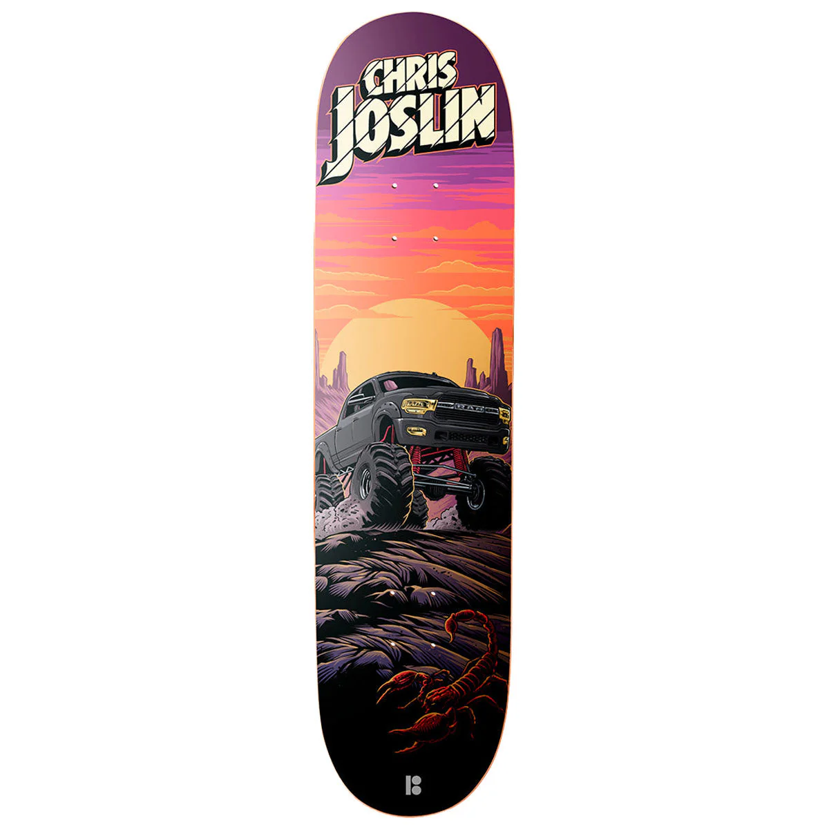 Plan B Jackedup Joslin Skateboard Deck - 8.375"