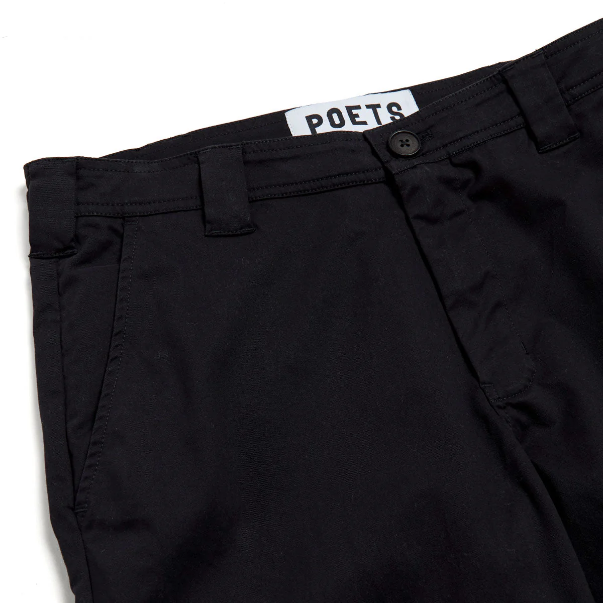 Poets Byrne Embroidered Relaxed Fit Corduroy Pants - Black - Image 3