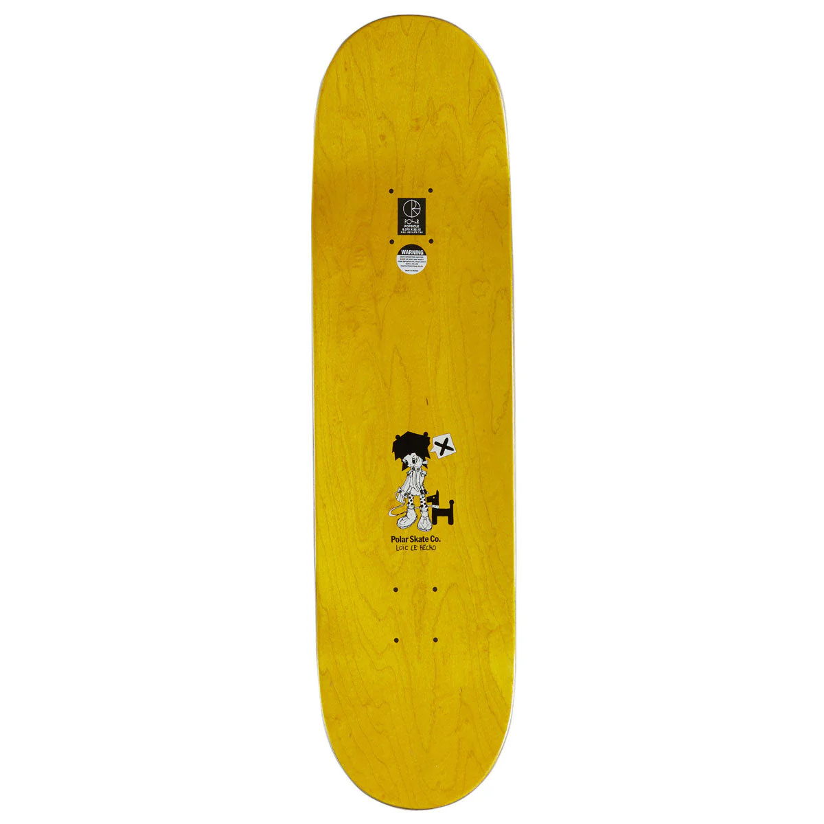 Polar Aaron Herrington Fear Eats The Soul Skateboard Deck - 8.375" - Image 2