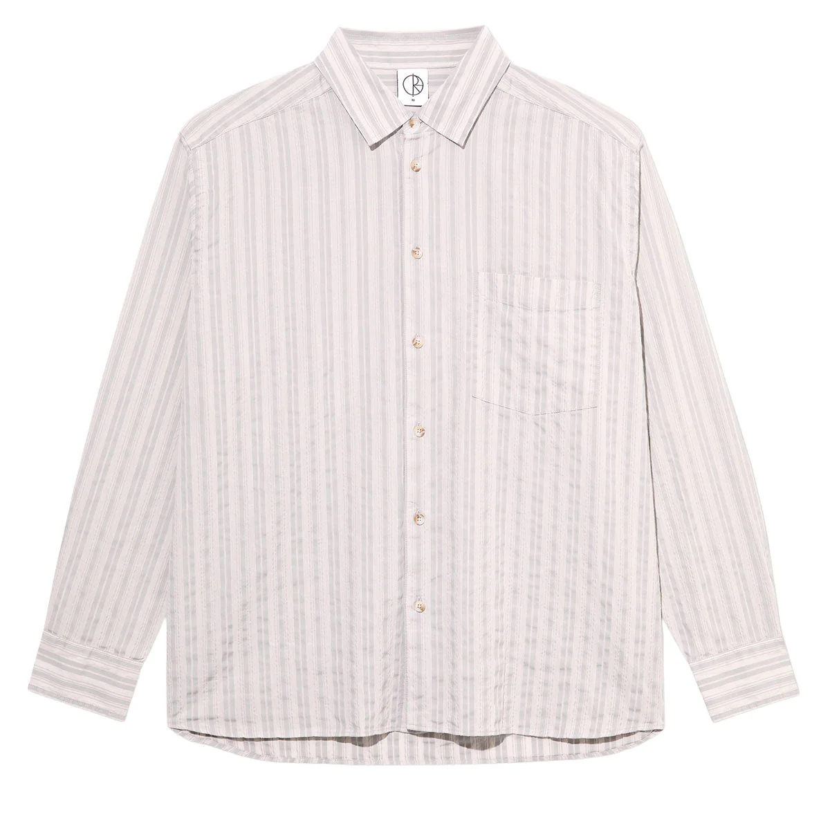 Polar Bart Long Sleeve Shirt - Grey Stripe