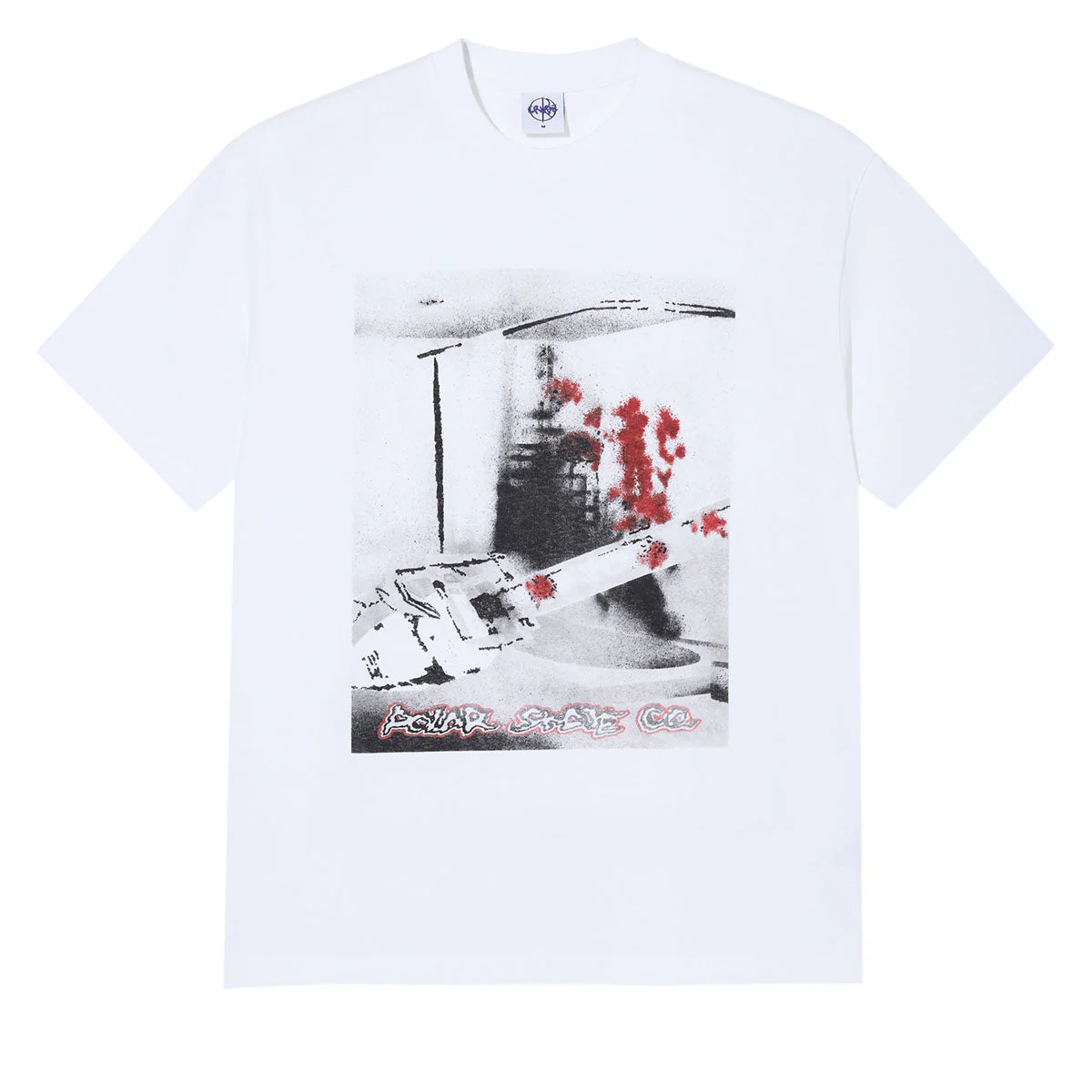 Polar Chainsaw T-Shirt - White