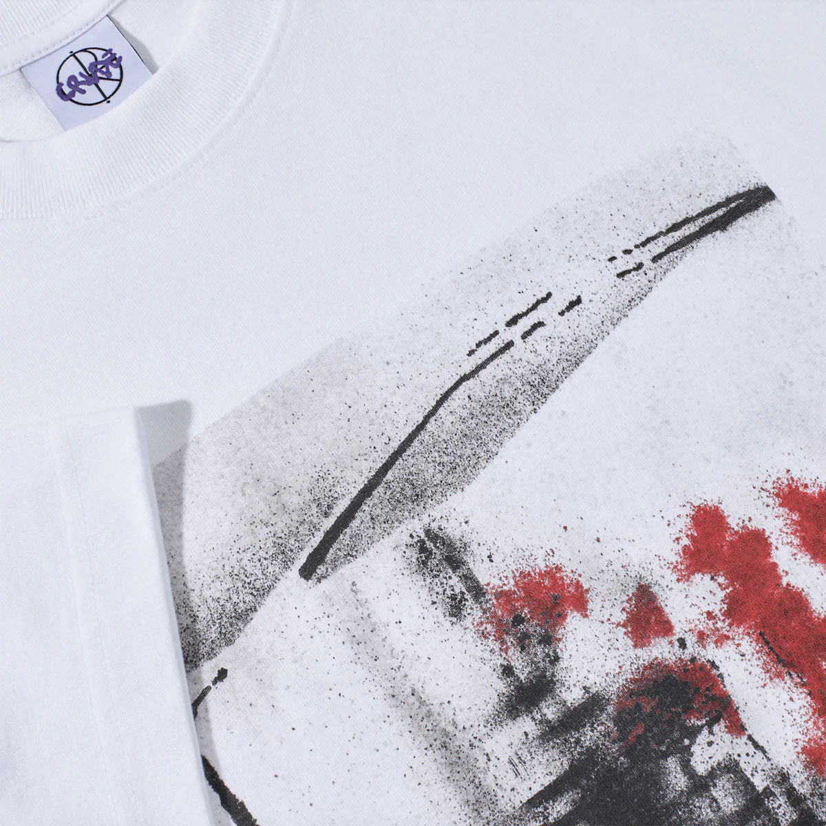 Polar Chainsaw T-Shirt - White - Image 2
