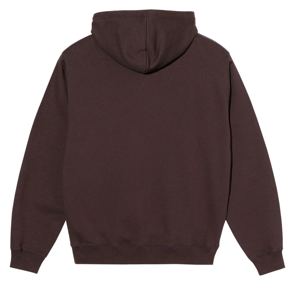 Polar Crude Logo Contrast Dave Hoodie - Chocolate - Image 3