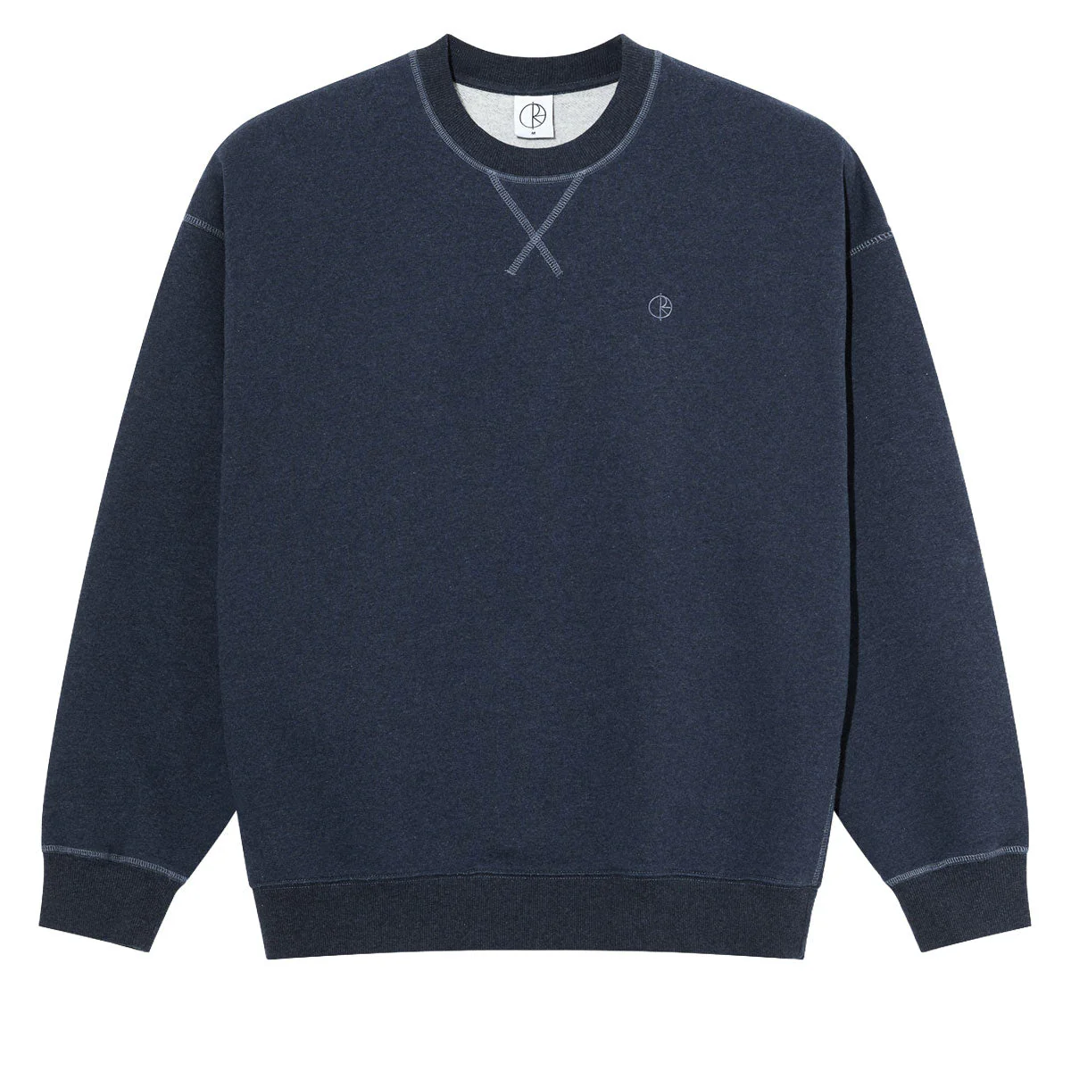 Polar Frankie Crewneck Sweatshirt - Navy Melange