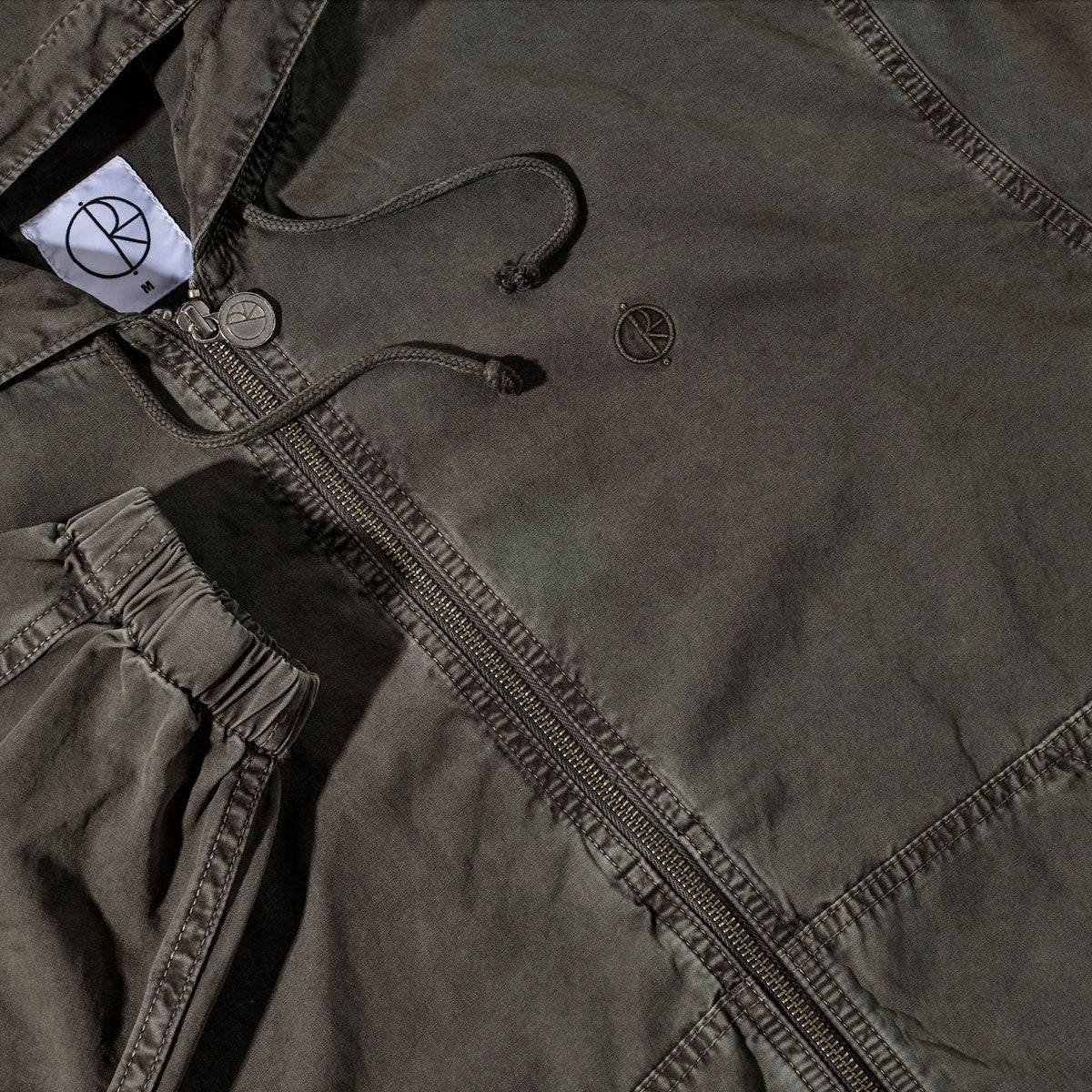 Polar Hooded Nick Jacket - Washed Grey - Image 5