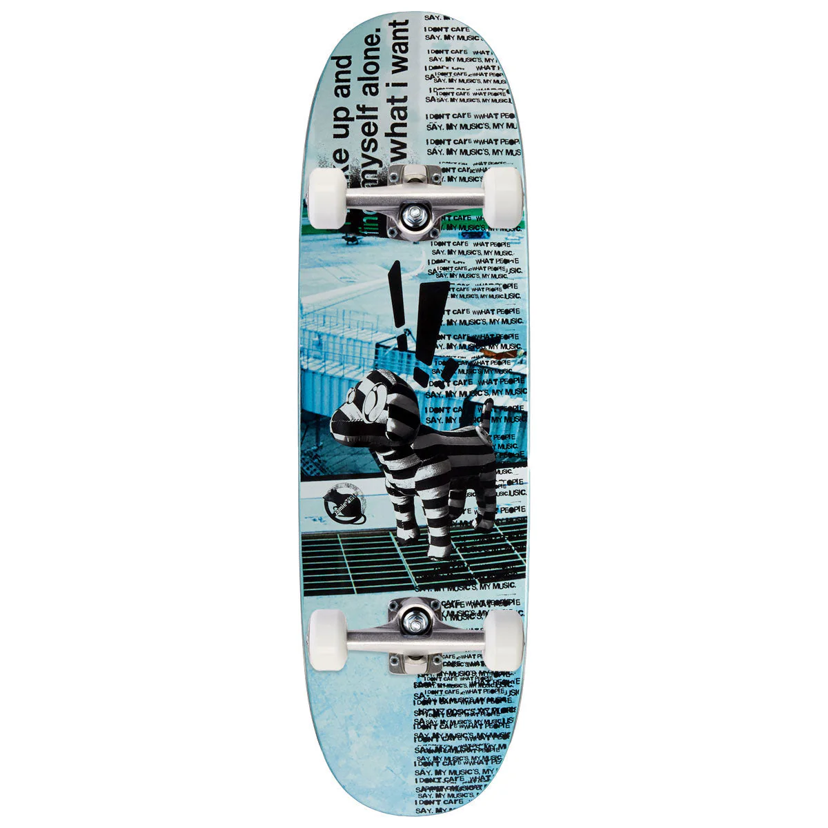 Polar Jamie Platt My Music Eyeball Shape Skateboard Complete - 8.85"